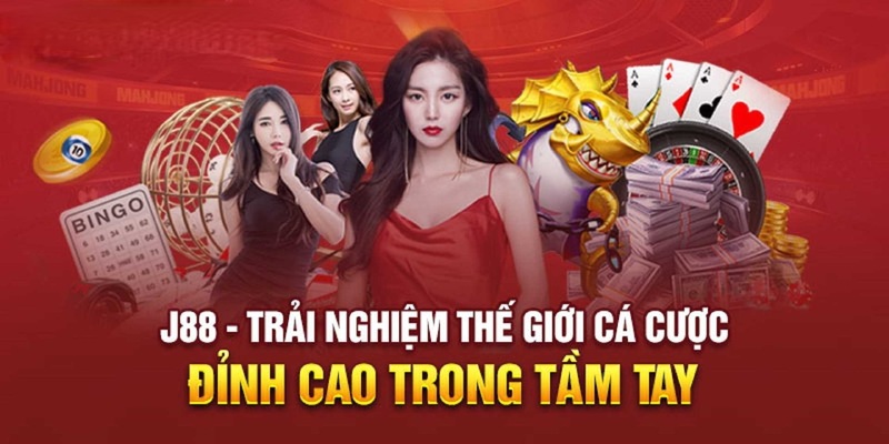 J88 chính là nhà cái hàng đầu cho mọi người chơi trải nghiệm cá cược đỉnh cao