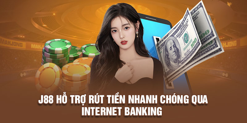 Thực hiện rút tiền J88 qua STK ngân hàng